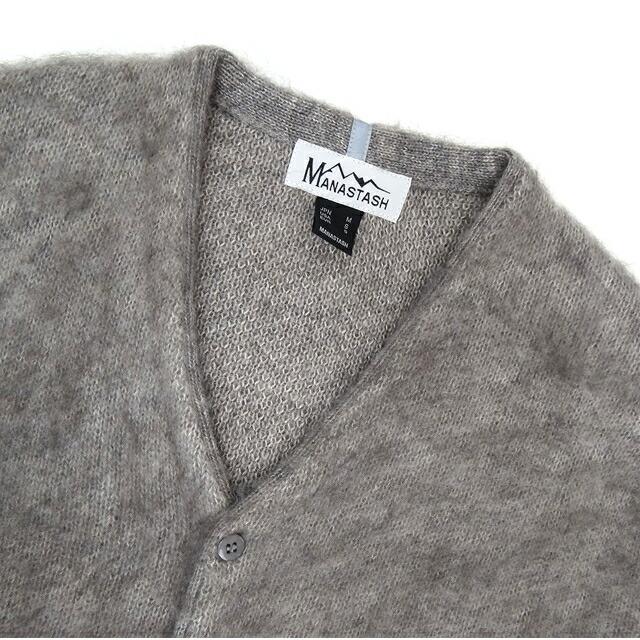 MANASTASH マナスタッシュ  7124001アバディーン カーディガン ABERDEEN KURTIGAN モヘア カーディガン キャンプ キャンプウエア アウトドア | MANASTASH | 07