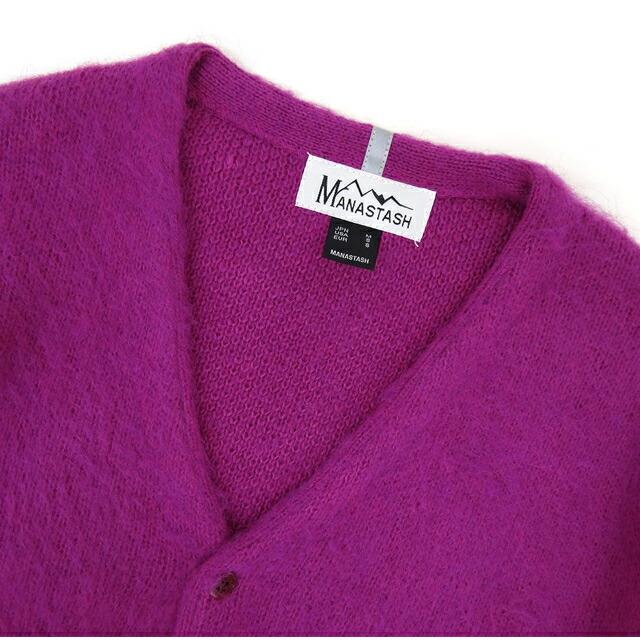 MANASTASH マナスタッシュ  7124001アバディーン カーディガン ABERDEEN KURTIGAN モヘア カーディガン キャンプ キャンプウエア アウトドア | MANASTASH | 09