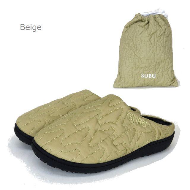 SUBU（スブ） パーマネント アウトライン 冬用 サンダル サボ