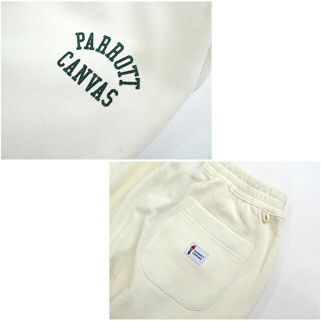 PARROT CANVAS パロットキャンバス  PC222133017 カレッジロゴ スウェット パンツ テーパードパンツ コットン ズボン キャンプ キャンプウェア アウトドア | PARROTT CANVAS | 02