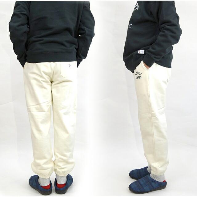 PARROT CANVAS パロットキャンバス  PC222133017 カレッジロゴ スウェット パンツ テーパードパンツ コットン ズボン キャンプ キャンプウェア アウトドア | PARROTT CANVAS | 06