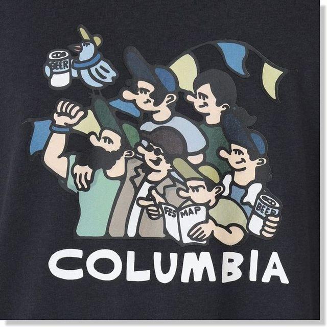 コロンビア tシャツ COLUMBIA PM0791 Swin Avenue Graphic SS Tee スウィンアベニューグラフィックショートスリーブティー WATARU KIMURA × Columbia コラボ｜firstline｜10