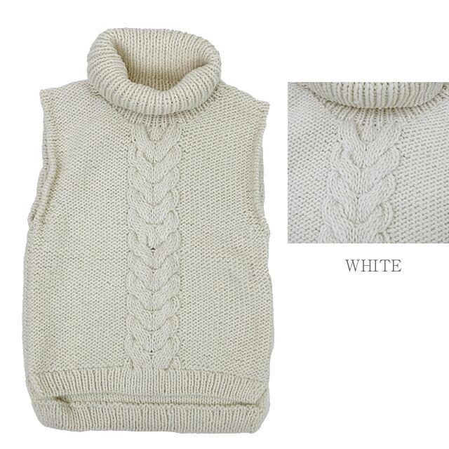 ペルーニット タートル ベスト エステル PERU KNIT TURTLE VEST　Selleccion de Estelle  レディース エステール 390330 IW2131810 |  | 01