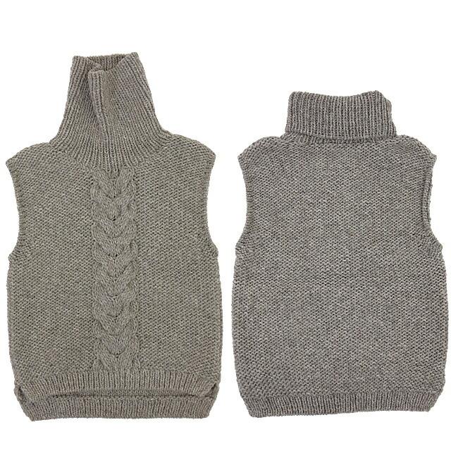 ペルーニット タートル ベスト エステル PERU KNIT TURTLE VEST　Selleccion de Estelle  レディース エステール 390330 IW2131810 |  | 10