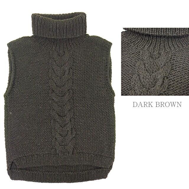 ペルーニット タートル ベスト エステル PERU KNIT TURTLE VEST　Selleccion de Estelle  レディース エステール 390330 IW2131810 |  | 03