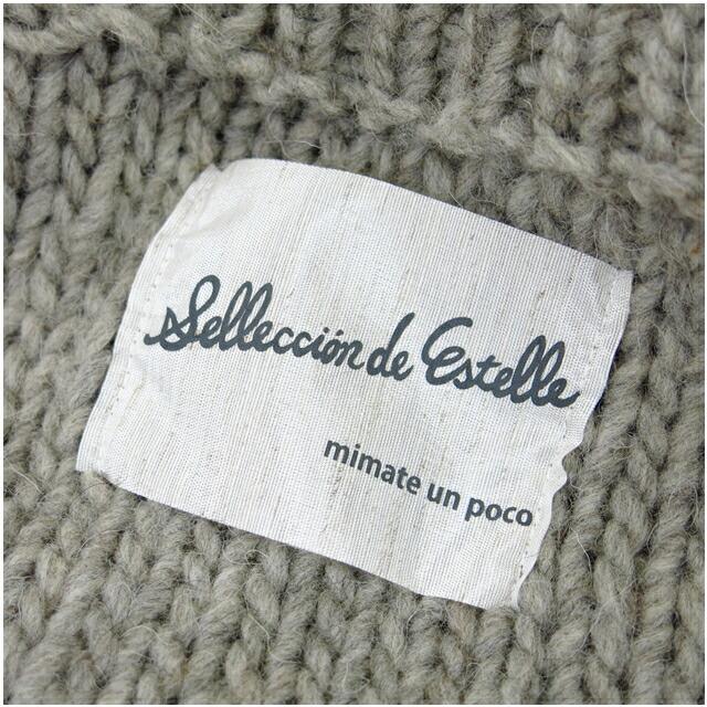 ペルーニット タートル ベスト エステル PERU KNIT TURTLE VEST　Selleccion de Estelle  レディース エステール 390330 IW2131810 |  | 08