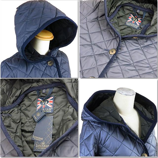 LAVENHAM ラベンハム BRUNDON ブランドン キルティング ロング　コート フーディ フード ジャケット ラヴェンハム レディース |  | 04