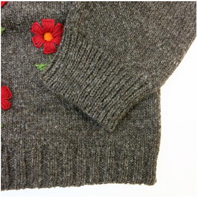 ペルーニット フラワー ニット カーディガン レディース   エステル Selleccion de Estelle PERU KNIT  FLOWER KNIT CARDIGAN 400324 IW2531808 252 |  | 12