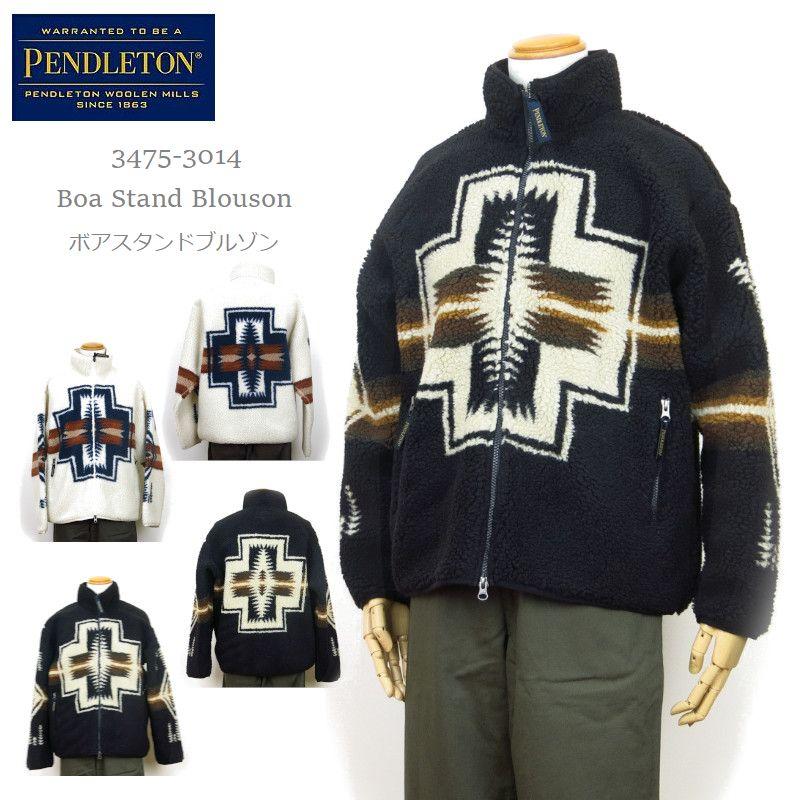 PENDLETON ペンドルトン フリース 3475-3014 ボア スタンド ブルゾン 