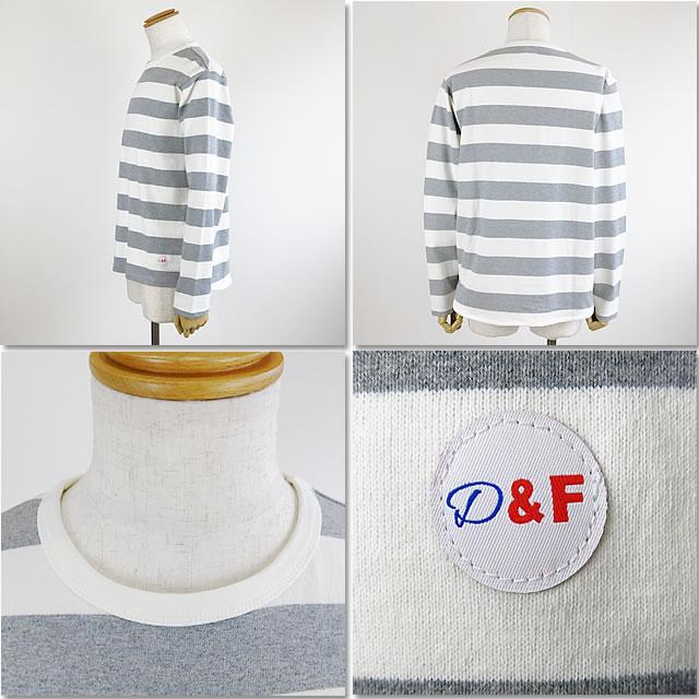 【NEW】Drole & FUN ドロール＆ファン Wide Border L/S Tee ワイド ボーダー ロングスリーブ ティー 長袖 tシャツ |  | 06