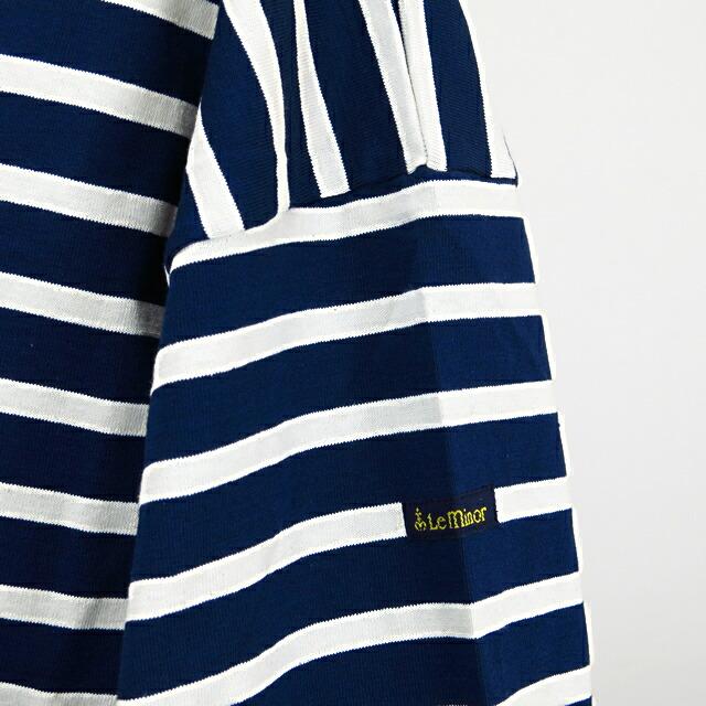 [2021秋冬新作] Le minor ルミノア ルミノール 61489 マリニエール オーバーサイズ カットソー 長袖 バスク Tシャツ レディース ボーダー マリンTシャツ | Le Minor | 13