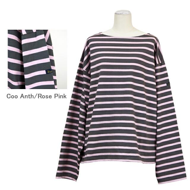 [2021秋冬新作] Le minor ルミノア ルミノール 61489 マリニエール オーバーサイズ カットソー 長袖 バスク Tシャツ レディース ボーダー マリンTシャツ | Le Minor | 02