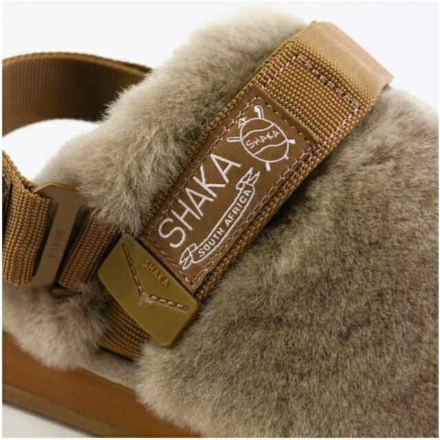 SHAKA（シャカ） スナッグクロック ムートン ウィンター サンダル