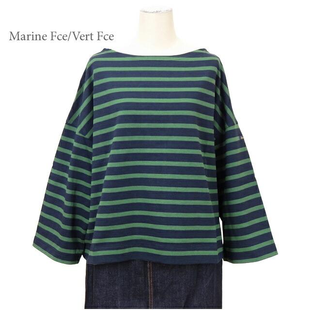 Le minor ルミノア ルミノール LEF995026  ドロップショルダー ボーダー カットソー バスクシャツ Tシャツ 長袖 レディース マリン シャツ | Le Minor | 02