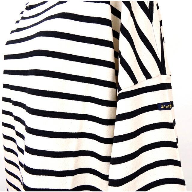 Le minor ルミノア ルミノール LEF995026  ドロップショルダー ボーダー カットソー バスクシャツ Tシャツ 長袖 レディース マリン シャツ | Le Minor | 09