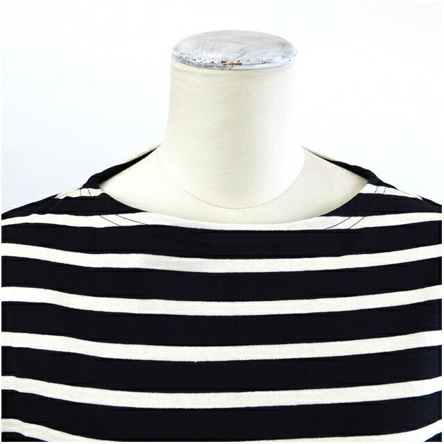 Le minor ルミノア ルミノール LEF213002 Oversize Basque Shirt オーバーサイズ バスクシャツ カットソー 長袖  Tシャツ レディース ボーダー マリンTシャツ | Le Minor | 08