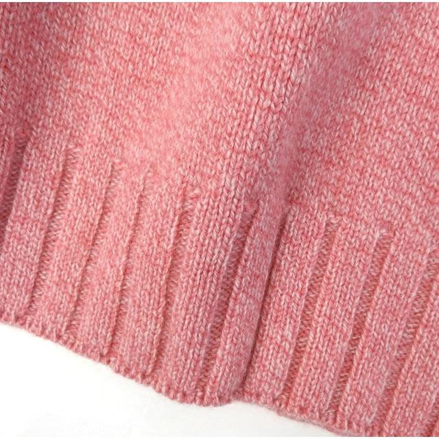 Glen Fyne グレンファイン ラムウール タートルネック ルーズフィット セーター プルオーバー  レディース ニット LOOSE POLO LAMAINE IW2231006 |  | 11