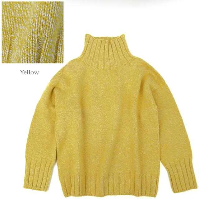 Glen Fyne グレンファイン ラムウール タートルネック ルーズフィット セーター プルオーバー  レディース ニット LOOSE POLO LAMAINE IW2231006 |  | 04