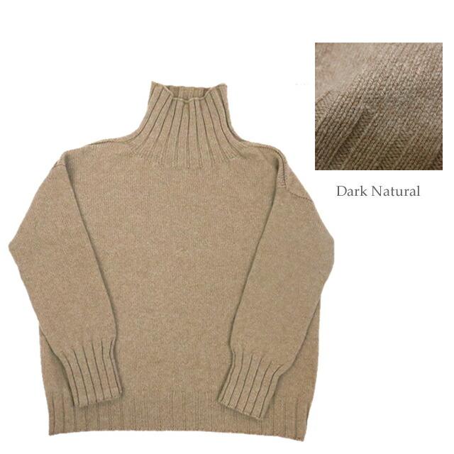 Glen Fyne グレンファイン ラムウール タートルネック セーター Lambswool Turtle Neck Sweater プルオーバー  レディース ニット LOOSE POLO LAMAINE IW2531001 |  | 03