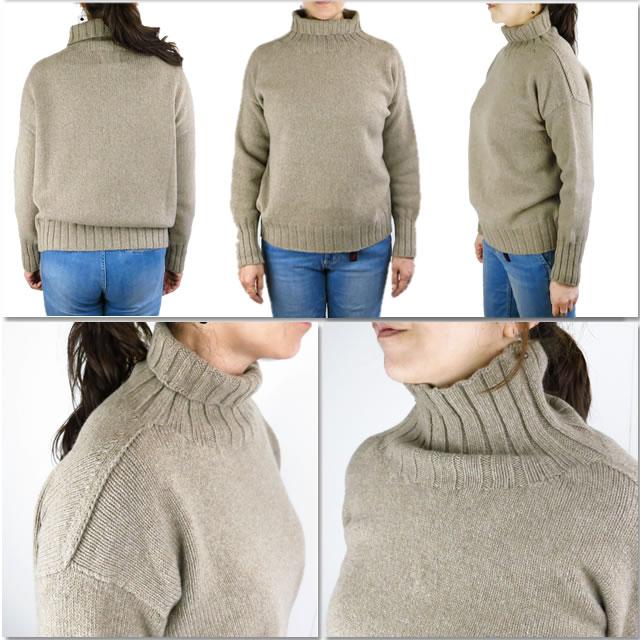Glen Fyne グレンファイン ラムウール タートルネック セーター Lambswool Turtle Neck Sweater プルオーバー  レディース ニット LOOSE POLO LAMAINE IW2531001 |  | 06