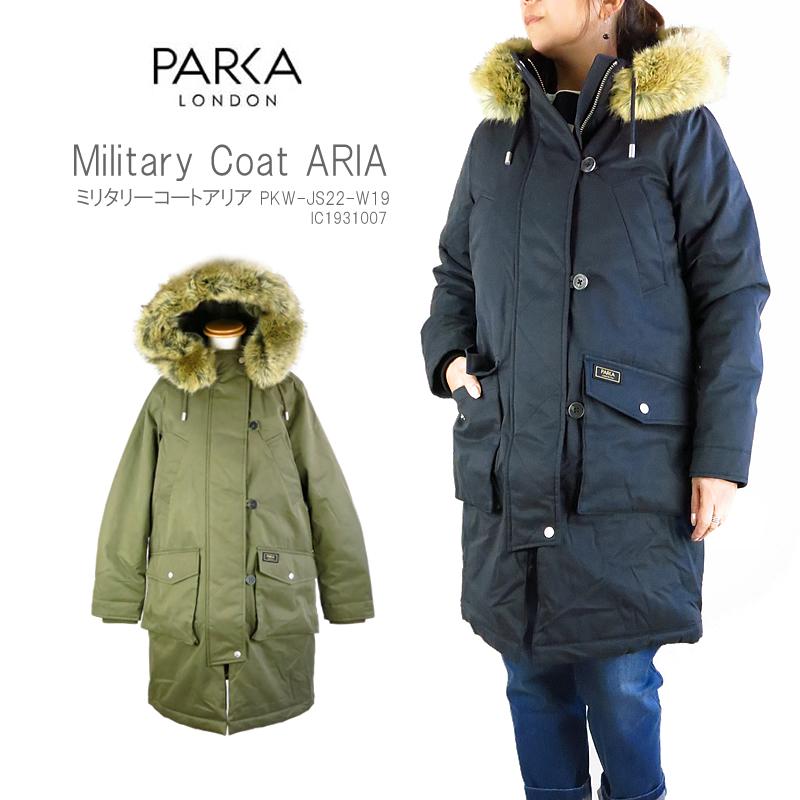 【70%OFF!】PARKA LONDON パーカロンドン Military Coat ARIA ミリタリーコート アリア レディース モッズコート IC1931007 | 
