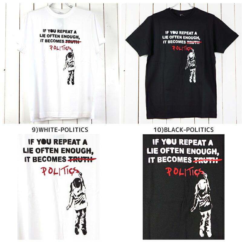 Banksy T Shirt バンクシー tシャツ 8BALL エイトボール メンズ レディース ストリート キャンプ キャンプウエア｜firstline｜06