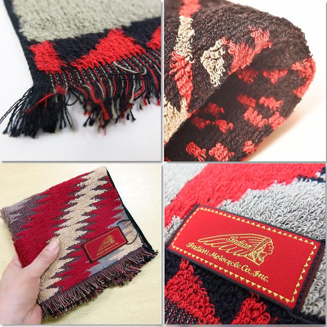 【NEW】Indian インディアン Wash Towel ウォッシュ タオル ハンドタオル タオルハンカチ IDT-001 インディアンモトサイクル | INDIAN MOTOCYCLE | 04