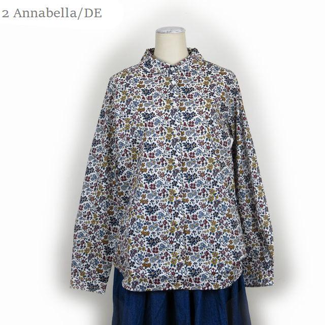 リバティ × パークス ラウンドカラー ブラウス LIBERTY × PARKS レディース リバティ―  PN2232028 ギフト プレゼント Poppy&Daisy / UE Annabella / DE | Liberty of London | 03