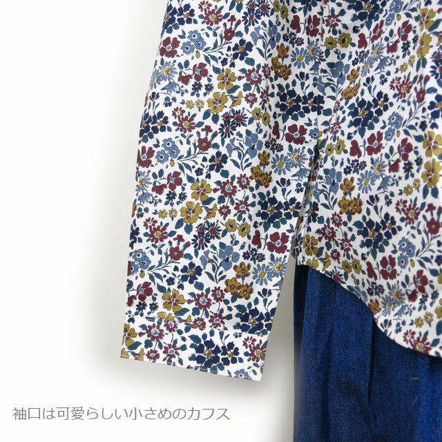 リバティ × パークス ラウンドカラー ブラウス LIBERTY × PARKS レディース リバティ―  PN2232028 ギフト プレゼント Poppy&Daisy / UE Annabella / DE | Liberty of London | 07