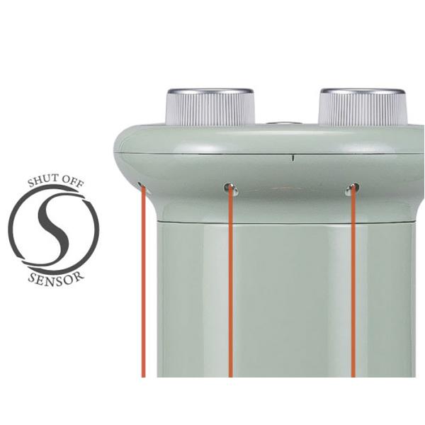 アラジン 遠赤外線グラファイトヒーター CAH-1G9D アラジン 遠赤グラファイトヒーター 1灯管 スリム 自動首振り 11段階