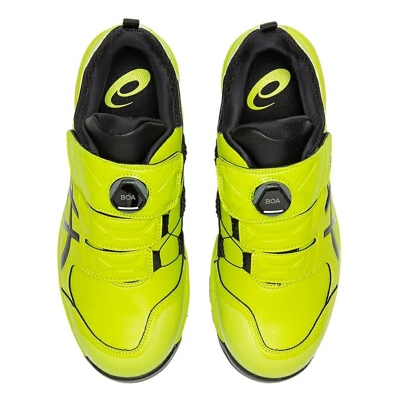 ウィンジョブ アシックス 安全靴 CP307 Boa 1273A028.300 ネオンライム