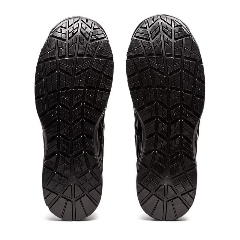 アシックス 安全靴 ウィンジョブ CP306 Boa 1273A029.001 ブラック×ブラック作業靴 ローカット BOA 3E相当の画像