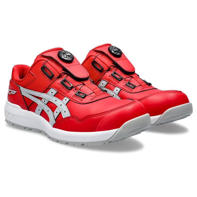 アシックス 安全靴 ウィンジョブ CP701 クラシックレッド×ホワイト アシックス ASICS ウィンジョブCP701 クラシックレッドXホワイト