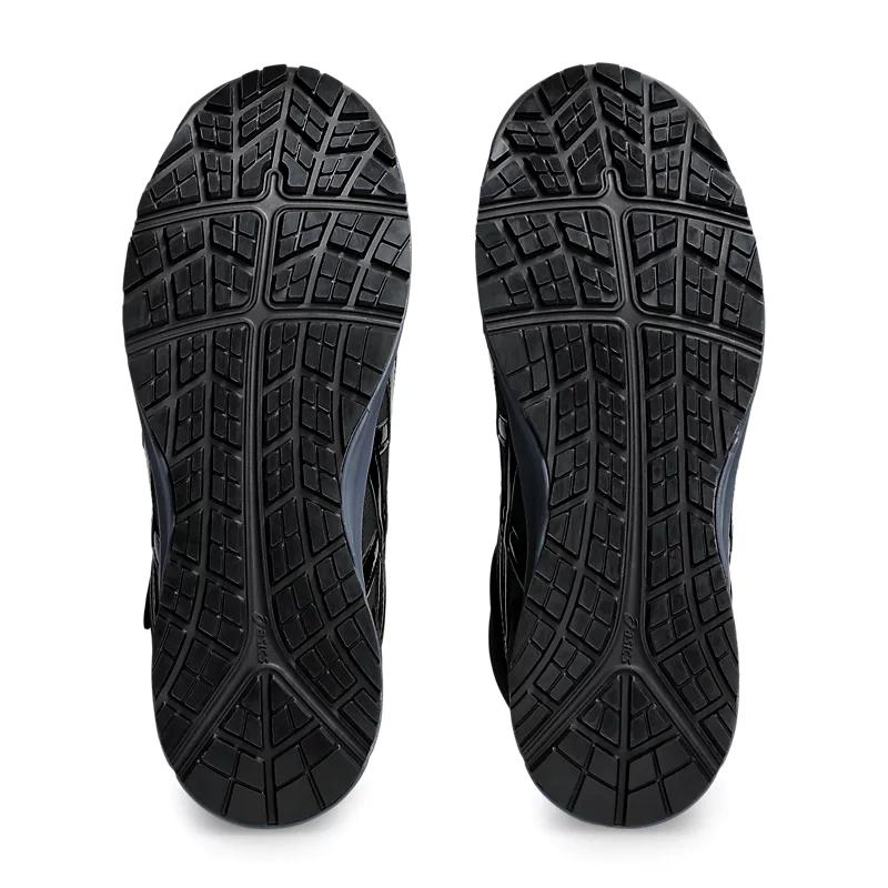週末限定asics 限定カラー安全靴 ブラック/ミント ハイカット27.0cm ウィンジョブ 限定カラー アシックス 安全靴 CP302 HRB 1273A098.001