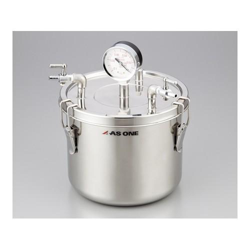 アズワン ステン真空缶　8L SSK-03 1個