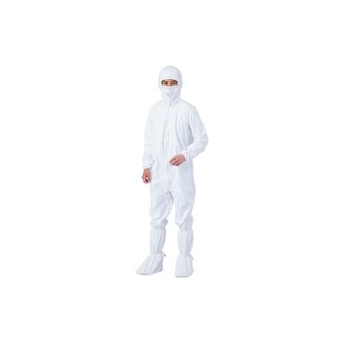 アズワン(AS ONE) デュポン(TM)タイベック(R) アイソクリーン(R) 滅菌ブーツカバー(50双入) M IC458CS-M 1箱(50袋入り)