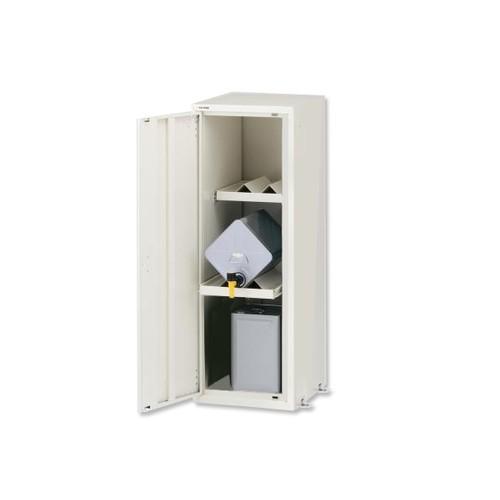 アズワン LSR-W-T ラボサーバーラック(薬品保管庫・一斗缶用) スチール製 1列2段 [法人限定]