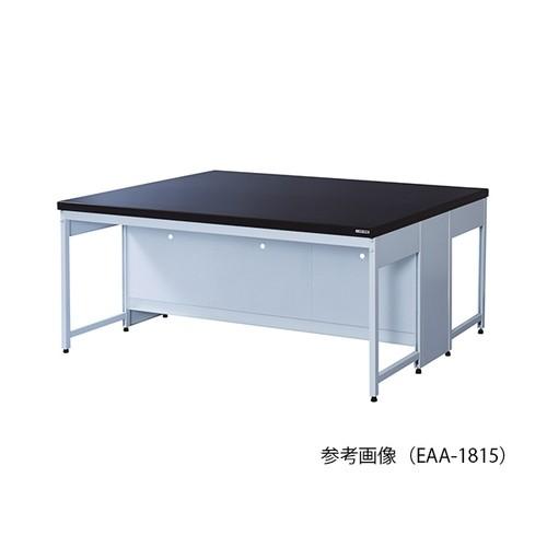 アズワン(AS ONE) 中央実験台 スチールタイプ・フラット 3600×1200×800mm EAA-3612 1台[個人宅配送不可][送料別途お見積り]