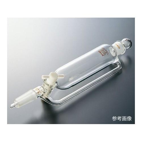 コスモスビード（VIDTEC） 平衡形分液ロート（PTFEコック付）　500mL　透明摺合 2156-05-2 1個