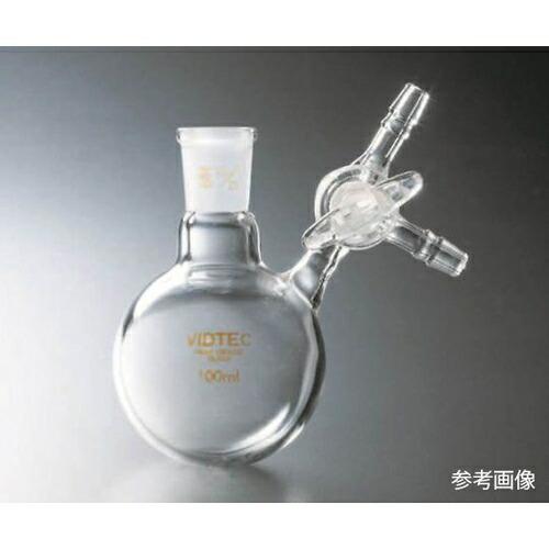 アズワン(AS ONE) 丸型シュレンク Gタイプ ガラスコック 100mL 19/38 7031-02-2 1個