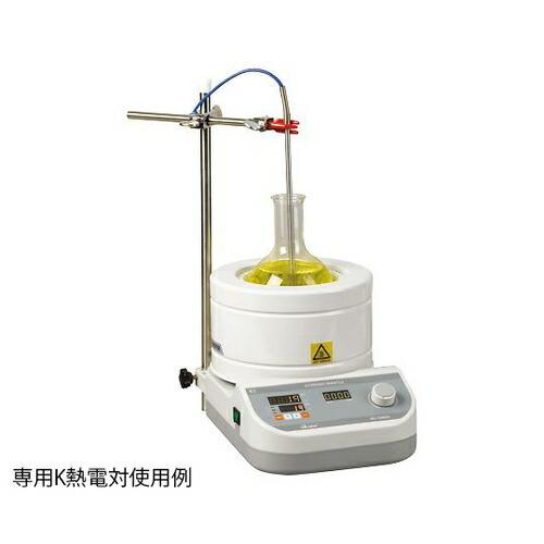 アズワン(AS ONE) フラスコ用マントルヒータースターラー デジタル温度調節器付き 100mL MS-DMSD-1 1台