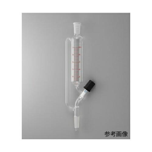 アズワン 分液ロート(平衡型、ニードルバルブ、目盛付) 125mL SFV125-1938 1個