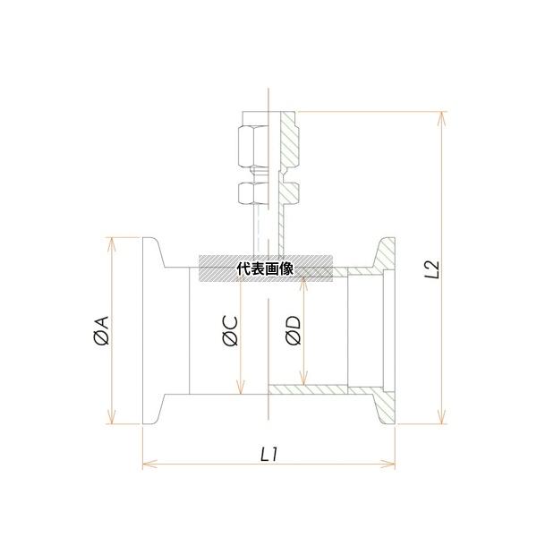 コスモ・テック(真空) NW50SW1/8NI NW50ニップル+1/8インチSwagelok(R)
