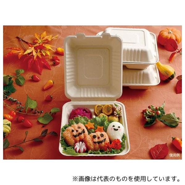 パックスタイル　BB竹バガスランチトレー200-220-3　200枚入 パックスタイル BBランチ200－220－3竹バガス容器 幅215