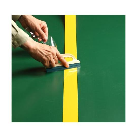 トラスコ中山  2インチ芯管 耐久ラインテープ50×20 黄色 厚さ0.21mm LT2C50-Y 入数：1巻｜firstnet｜02