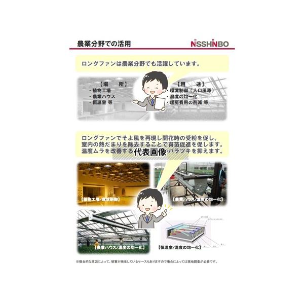 ニッシントーア・岩尾 LF-SE1-200V50HZ ロングファン LF-SE1 タンソウ200V50Hz