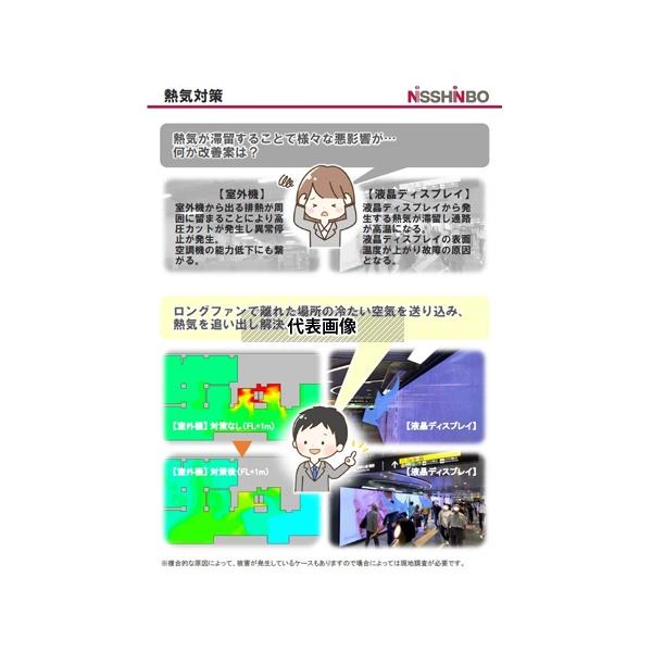 ニッシントーア・岩尾 LF-SE1-200V50HZ ロングファン LF-SE1 タンソウ200V50Hz