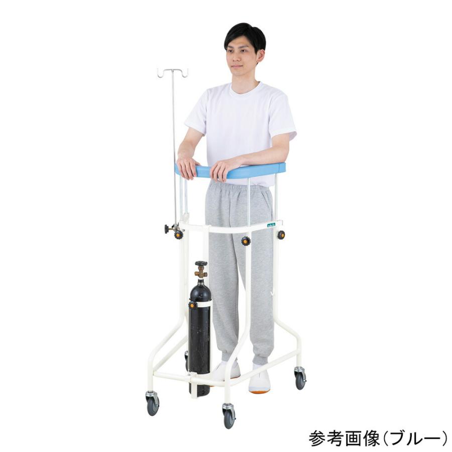 ナビス(アズワン) Rkun-TOR らくらくあるくん(R)(ネスティング歩行器・トール)オレンジ_1