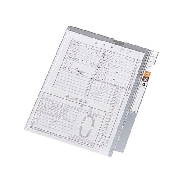 アズワン(AS ONE) カルテフォルダー(フラップ付)シングル＜縦型＞ HK2001