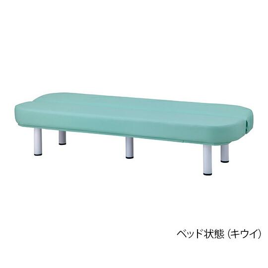 アズワン(AS ONE) リクライニング丸型ベンチ ピーチ EB-R18P [個人宅配